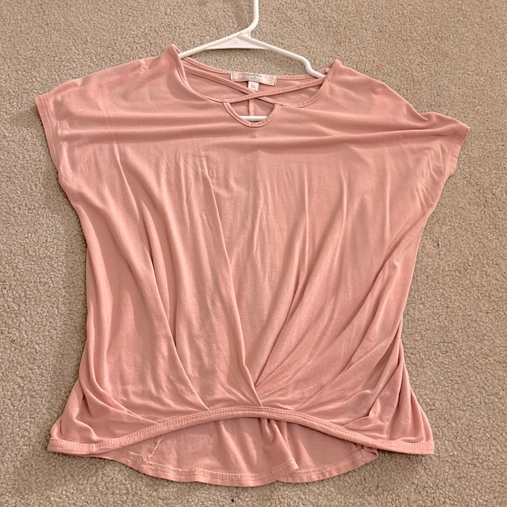 Girls pink shirt